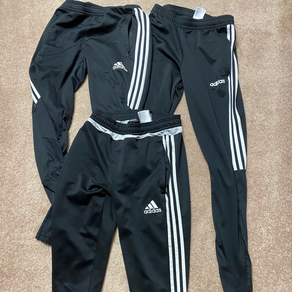 adidas Men's Tiro Sweatpants - Three Pairs - Size Small